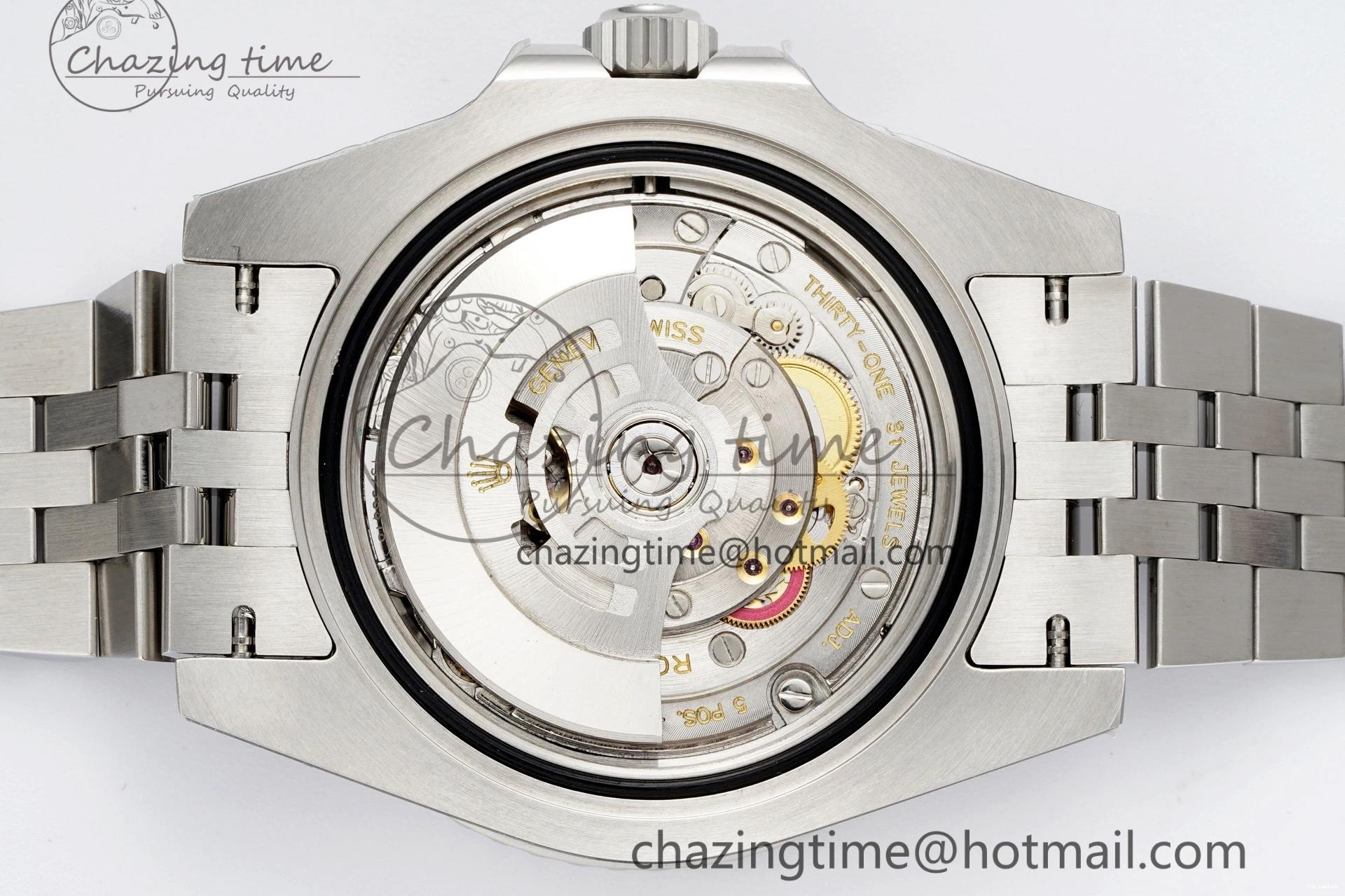 BLNR Jubilee Best Edition 126710 K3285 Factory SS CHS KING GMT II 904L Master Bracelet on 1:1 0105